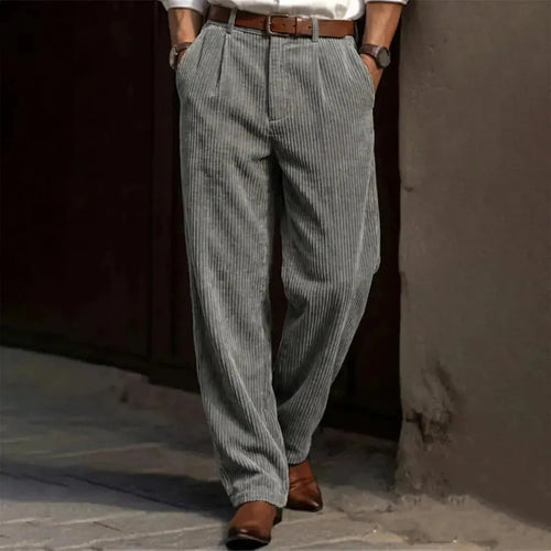 🔥 Today's Special: 50% Off ✨Vertical Stripe Pleated Wide‐Leg Trousers